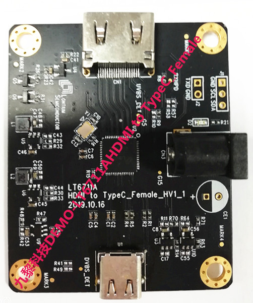 LT6711  HDMI2.0接收器 ?DP1.2發(fā)送器 USB Type-C充電端口